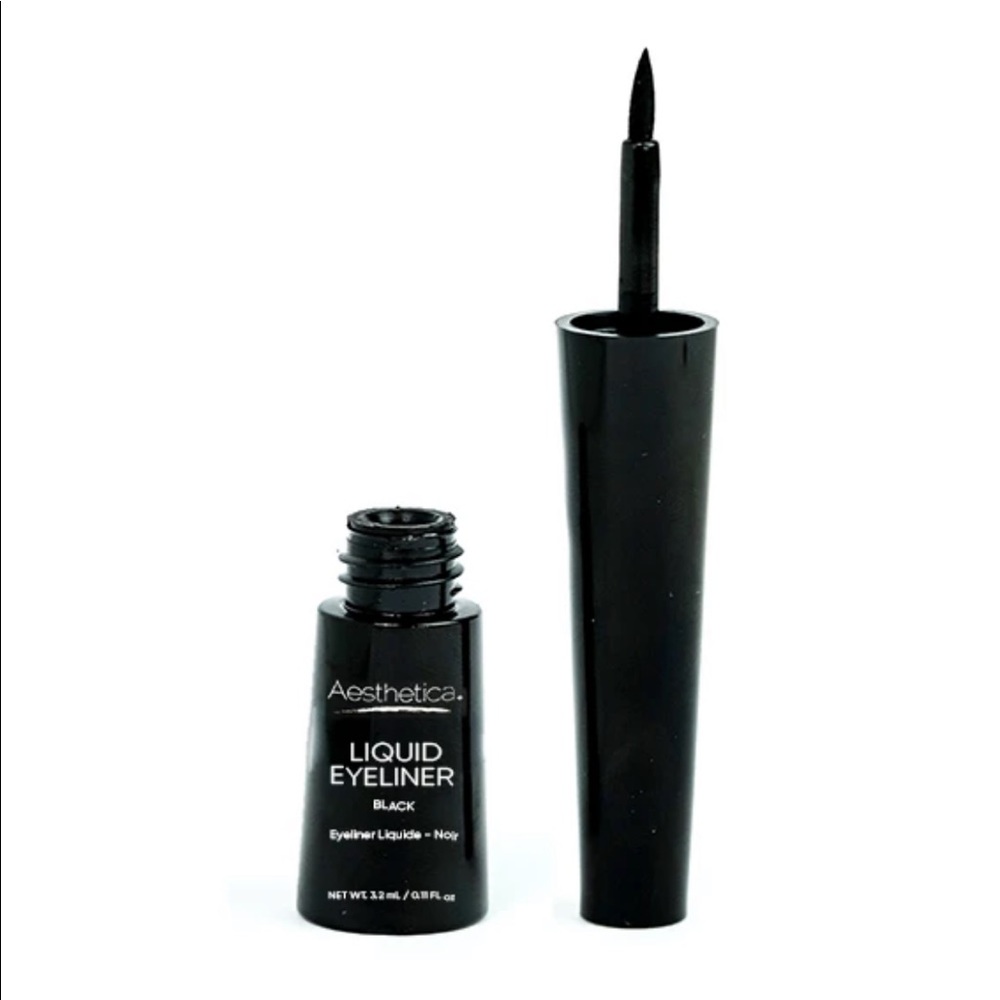 2/ $20 - Aesthetica Liquid Eyeliner. Black. New in box.